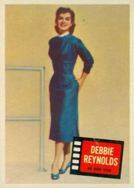 1957 Hit Stars Debbie Reynolds #88 Non-Sports Card