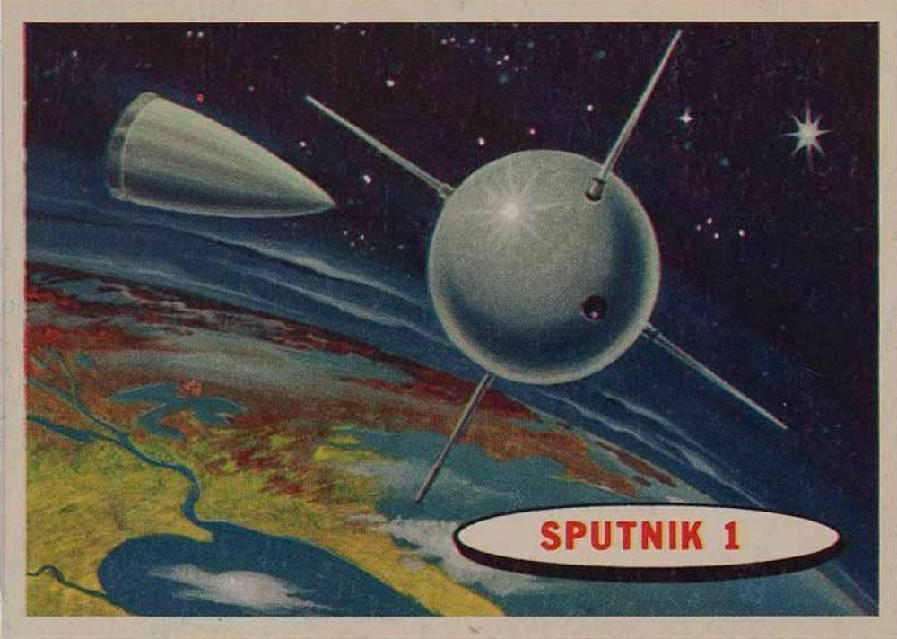 1957 Target: Moon Sputnik I #1 Non-Sports Card