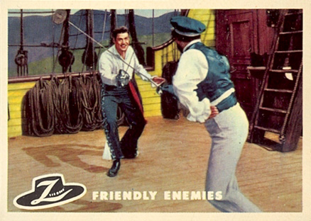 1958 Zorro Friendly Enemies #4 Non-Sports Card