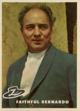 1958 Zorro Faithful Bernardo #10 Non-Sports Card