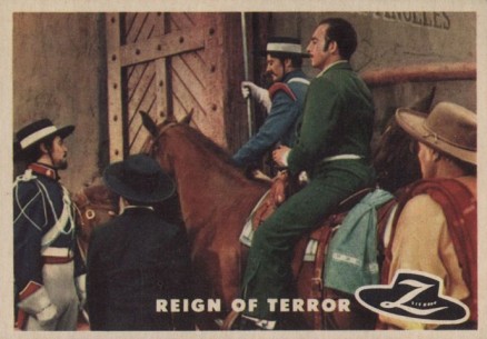 1958 Zorro Reign Of Terror #11 Non-Sports Card