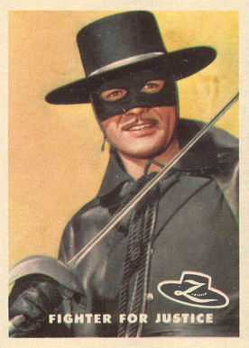 1958 Zorro Fighter For Justice #13 Non-Sports Card