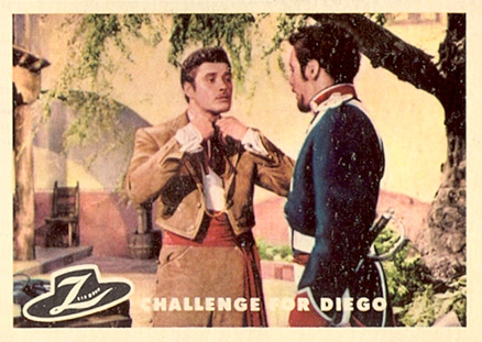 1958 Zorro Challenge For Diego #22 Non-Sports Card