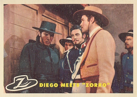 1958 Zorro Diego Meets Zorro #24 Non-Sports Card