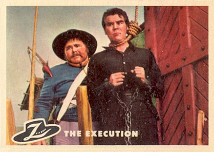1958 Zorro The Execution #28 Non-Sports Card