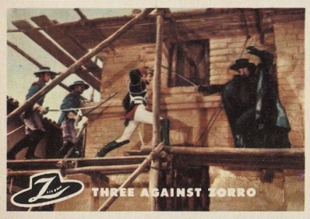 1958 Zorro Three Against Zorro #34 Non-Sports Card