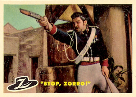 1958 Zorro Stop Zorro #39 Non-Sports Card