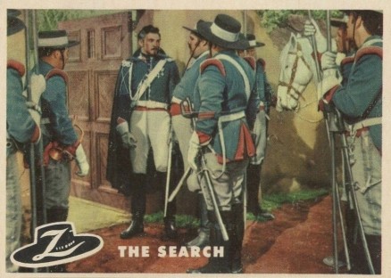 1958 Zorro The Search #47 Non-Sports Card