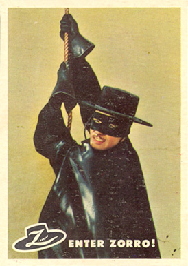 1958 Zorro Enter Zorro #55 Non-Sports Card