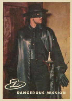 1958 Zorro Dangerous Mission #64 Non-Sports Card