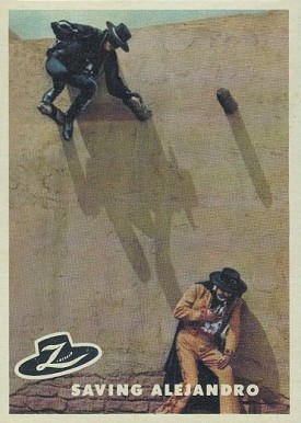 1958 Zorro Saving Alejandro #65 Non-Sports Card