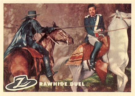 1958 Zorro Rawhide Duel #85 Non-Sports Card