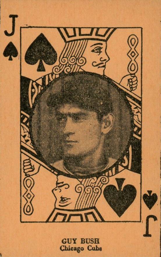 1927 Strip Card Guy Bush # Baseball Card