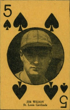 1927 Strip Card Jim Wilson # Baseball Card