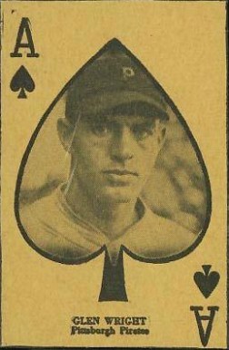 1927 Strip Card Glen Wright # Baseball Card