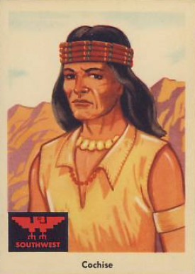 1959 Indian Trading Card Cochise #59 Non-Sports Card