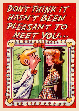 1959 Topps Funny Valentines Don't Think It Hasn't Been... #61 Non-Sports Card