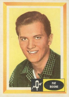 1960 Fleer Spins And Needles Pat Boone #13 Non-Sports Card