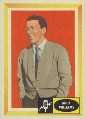 1960 Fleer Spins And Needles Andy Williams #15 Non-Sports Card