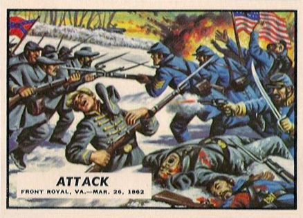 1962 Civil War News Attack #11 Non-Sports Card