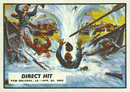 1962 Civil War News Direct Hit #16 Non-Sports Card