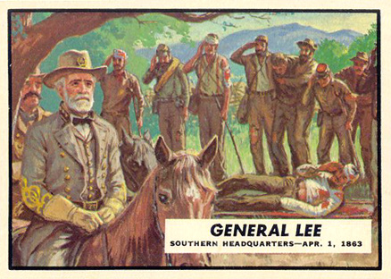 1962 Civil War News General Lee #39 Non-Sports Card