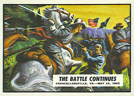 1962 Civil War News The Battle Continues #42 Non-Sports Card