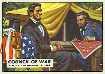 1962 Civil War News Council Of War #79 Non-Sports Card