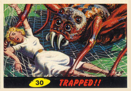 1962 Mars Attacks Trapped!! #30 Non-Sports Card