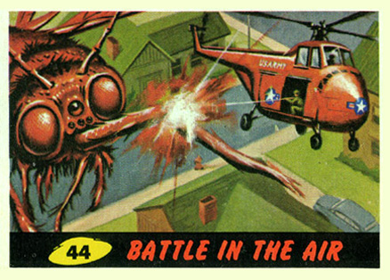 1962 Mars Attacks Battle in the Air #44 Non-Sports Card
