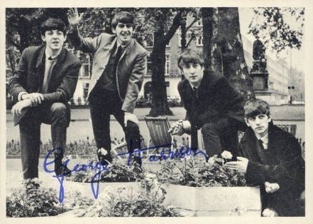 1964 Beatles B&W George Harrison #1 Non-Sports Card