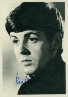 1964 Beatles B&W Paul McCartney #4 Non-Sports Card