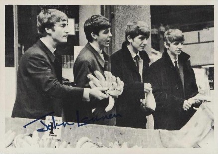 1964 Beatles B&W John Lennon #5 Non-Sports Card