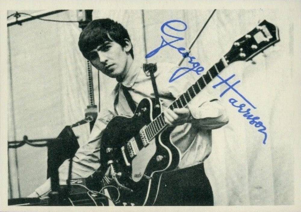1964 Beatles B&W George Harrison #36 Non-Sports Card