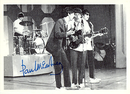 1964 Beatles B&W Paul McCartney #118 Non-Sports Card