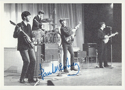 1964 Beatles B&W Paul McCartney #121 Non-Sports Card
