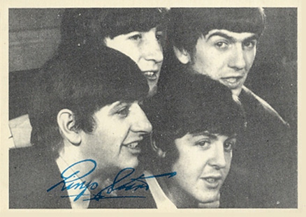 1964 Beatles B&W Ringo Starr #141 Non-Sports Card