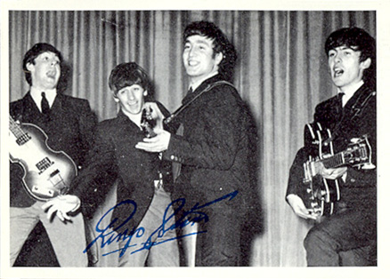 1964 Beatles B&W Ringo Starr #149 Non-Sports Card