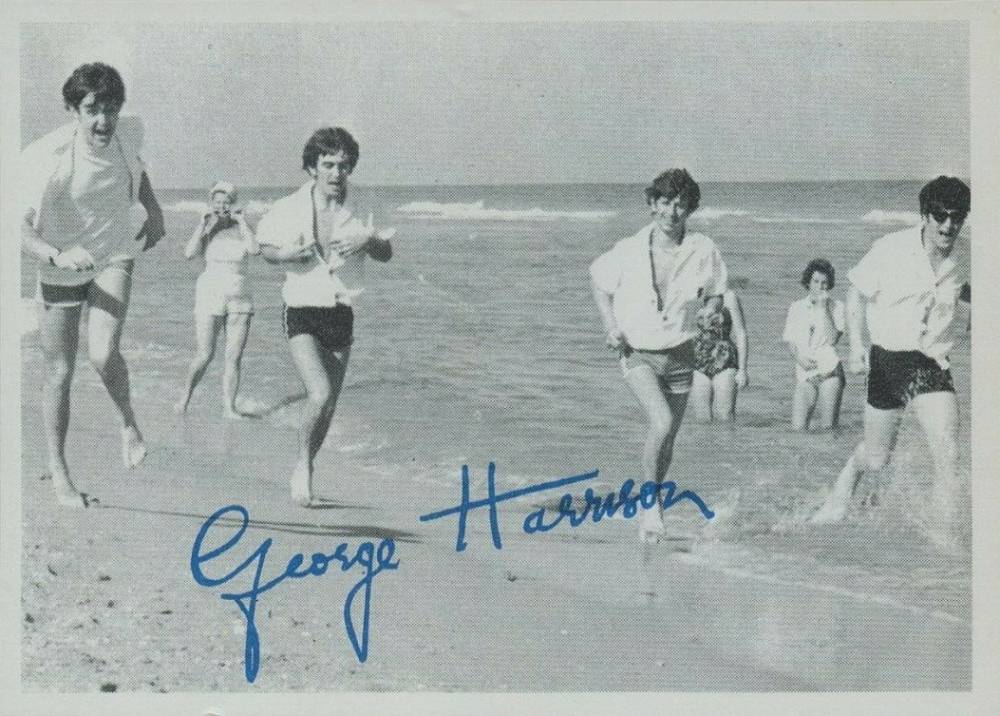1964 Beatles B&W George Harrison #165 Non-Sports Card