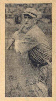 1923 Strip Card Jake Daubert # Baseball Card