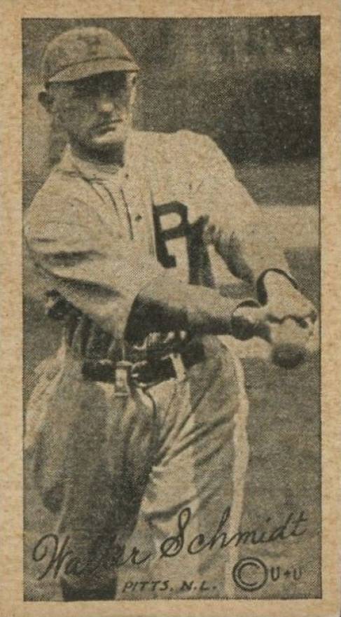 1923 Strip Card Walter Schmidt # Baseball Card