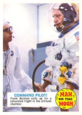 1969 Man on the Moon Command Pilot! #12A Non-Sports Card