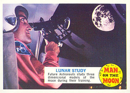 1969 Man on the Moon Lunar Study #22A Non-Sports Card