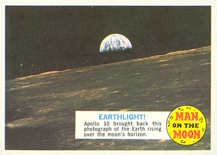 1969 Man on the Moon Earthlight! #23A Non-Sports Card