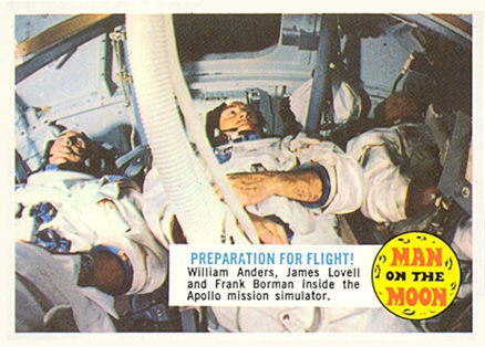 1969 Man on the Moon Preparation For Flight! #27A Non-Sports Card