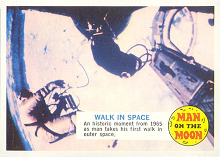 1969 Man on the Moon Walk In Space #32A Non-Sports Card
