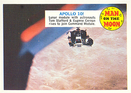 1969 Man on the Moon Apollo 10! #33A Non-Sports Card