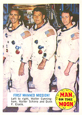1969 Man on the Moon First Manned Mission #38B Non-Sports Card