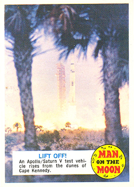 1969 Man on the Moon Lift Off! #45B Non-Sports Card