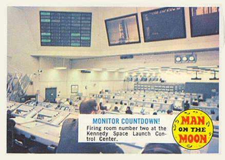 1969 Man on the Moon Monitor Countdown! #46B Non-Sports Card